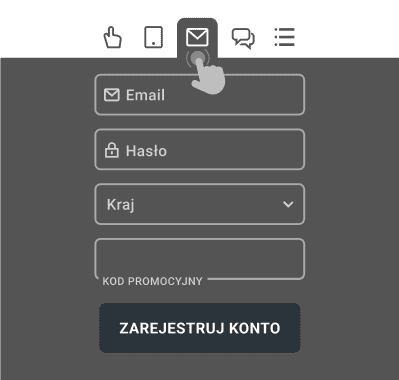 Rejestracja przez e-mail Rejestracja przez e-mail